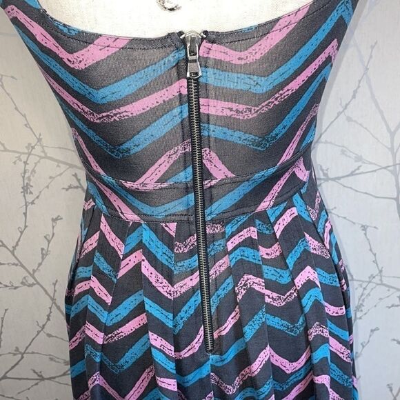 MARC‎ by Marc Jacobs blue & pink dress, Size XS - Picture 10 of 14